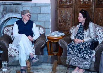 Swiss Ambassador to India Maya Tissafi calls on CM Omar Abdullah