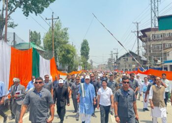 Lieutenant Governor Led Drug-Free J&K Padyatra in Kulgam