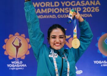Gujarat’s Heena Rajgor leads India’s gold medal rush on penultimate day of World Yogasana Championships