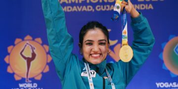 Gujarat’s Heena Rajgor leads India’s gold medal rush on penultimate day of World Yogasana Championships