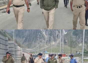 IGP Traffic reviews arrangements for SANJY-2026 during visit to Baltal Base Camp