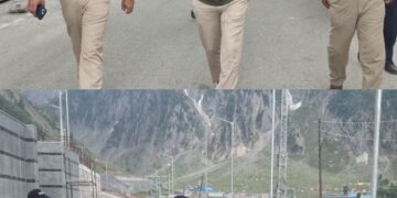IGP Traffic reviews arrangements for SANJY-2026 during visit to Baltal Base Camp