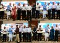 CM Omar Abdullah hands over appointment letters to 132 junior engineers at SKICC