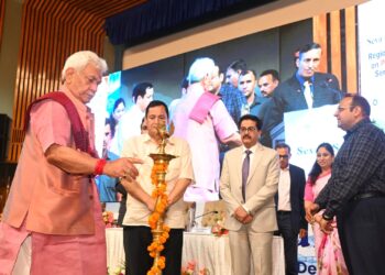 Lieutenant Governor Addressed “Seva Se Samriddhi- Panchayat-led Service Delivery” Regional Workshop organised by Union Ministry of Panchayati Raj and J&K Administration