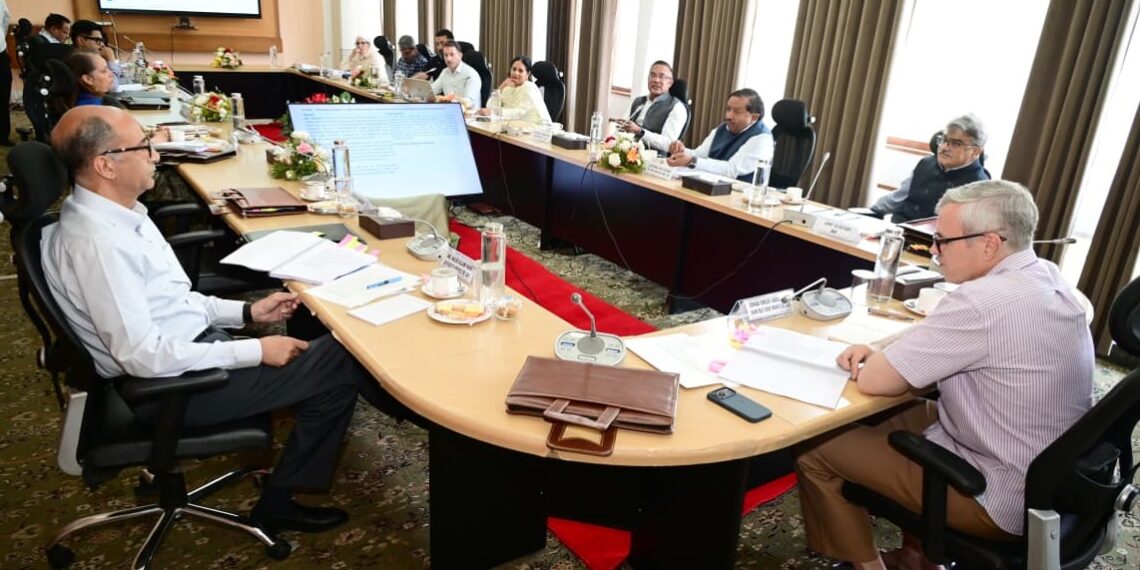 CM Omar Abdullah chairs 27th Board Meeting of Lake Conservation and Management Authority