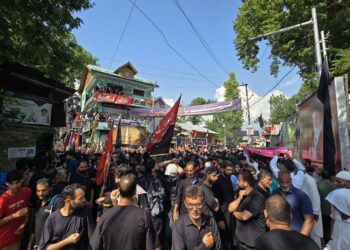 Youm-e-Ashura Observed with Religious Fervour and Solemnity in Ganderbal