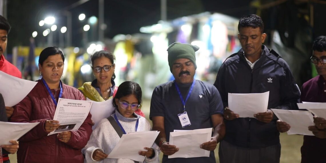 PM Modi’s special message pamphlets handed to Amarnath Yatra pilgrims at Nunwan, Baltal Base camps