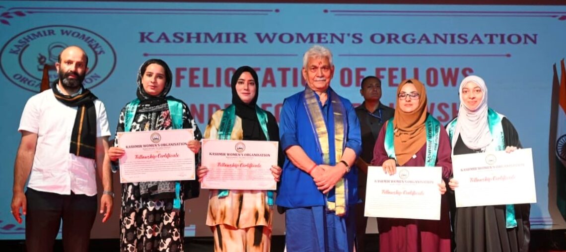 Women’s empowerment is key to a Viksit J&K; their progress ensures the progress of society: LG Sinha