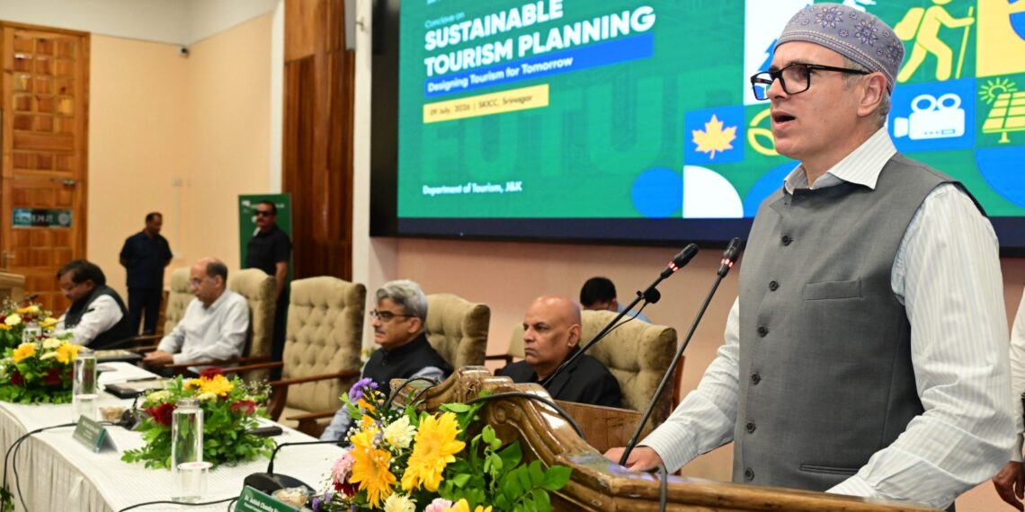 CM Omar Abdullah calls for shift from volume-driven to value-based tourism