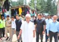 Lieutenant Governor visits Nunwan Base Camp, inspects facilities for Amarnath pilgrims