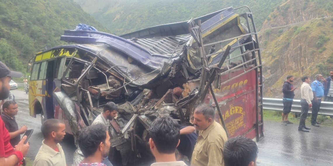 Two Killed, Several Injured As Shooting Stones Hit Bus In Doda’s Raggi Nallah