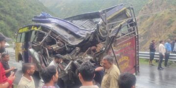Two Killed, Several Injured As Shooting Stones Hit Bus In Doda’s Raggi Nallah