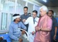 LG Sinha Visits SKIMS, Inquires About Health of Pilgrims Injured in Ganderbal Accident