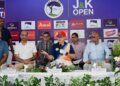 CM Omar Abdullah tees off PGTI Golf Tournament at RSGC, unveils trophy