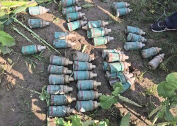 45 Mortar Shells Recovered During Joint Search Operation in North Kashmir’s Sopore