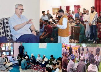 CM Omar Abdullah visits flood-affected areas of Poonch, assures complete rehabilitation