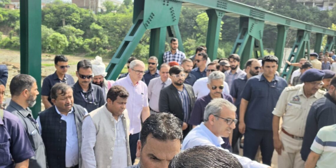 CM Omar Abdullah visits flood-affected Rajouri, reviews damage; meets affected families