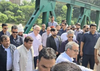 CM Omar Abdullah visits flood-affected Rajouri, reviews damage; meets affected families