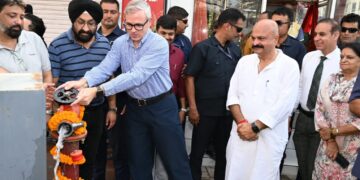 CM Omar Abdullah inaugurates upgraded Residency Road–High Street in Jammu