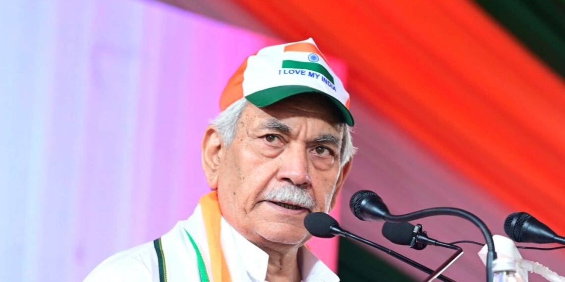 Tiranga is the soul of our nation & ‘Vande Mataram’ is the immortal voice of that soul: LG Sinha