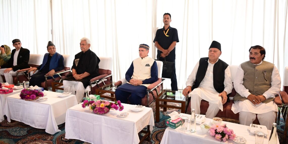 CM Omar Abdullah hosts ‘At Home’ on Independence Day at SKICC