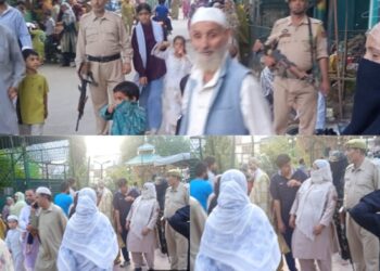 Baramulla Police Ensure Smooth Conduct of 608th Urs-e-Shareef at Khanpora