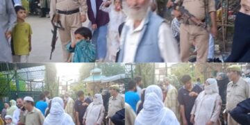 Baramulla Police Ensure Smooth Conduct of 608th Urs-e-Shareef at Khanpora