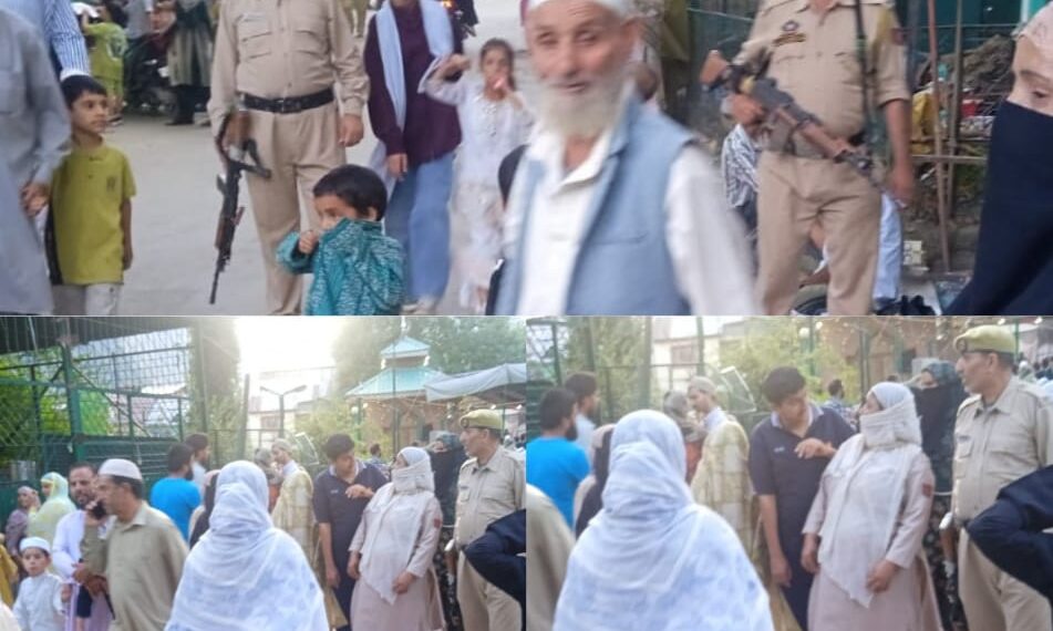 Baramulla Police Ensure Smooth Conduct of 608th Urs-e-Shareef at Khanpora