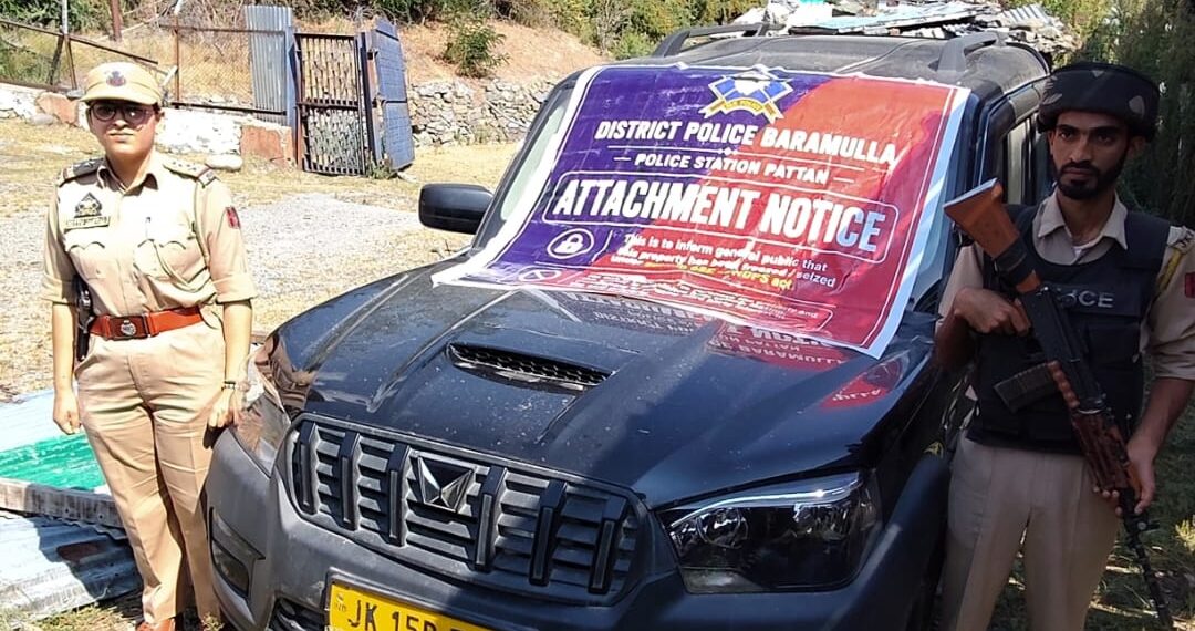 *Baramulla Police Initiates Fresh Freezing Proceedings Against Vehicle Under NDPS Act*