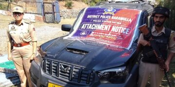 *Baramulla Police Initiates Fresh Freezing Proceedings Against Vehicle Under NDPS Act*