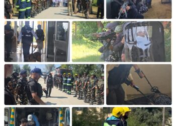 *Baramulla Police Conduct Contingency Response Mock Drill at Railway Station Hamray*