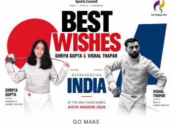 J&K’s Shriya Gupta and Vishal Thapar to represent India at 20th Asian Games in Japan