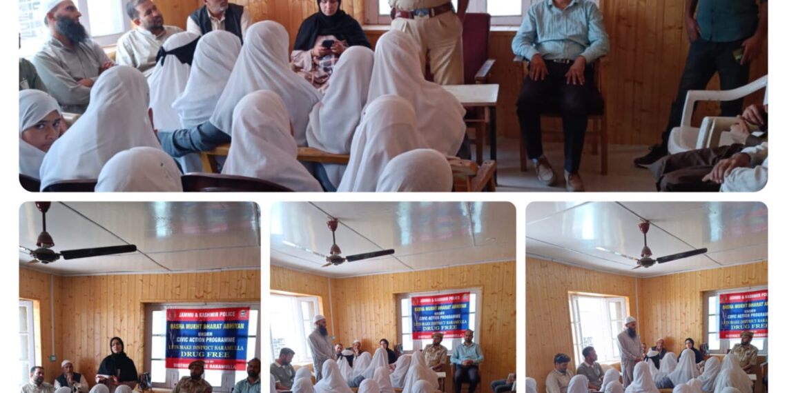 *Baramulla Police strengthens community awareness against drug abuse at Wussan*