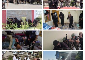 *Baramulla Police conducts contingency response mock drill at Railway Station Pattan*