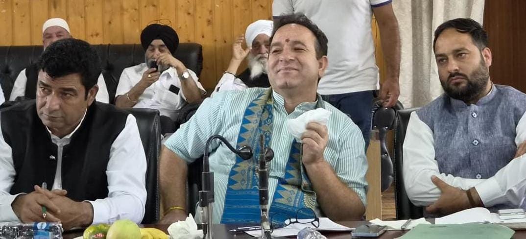 Sunil Sharma Holds Outreach Camp in Baramulla, Assures to Raise People’s Issues in Assembly