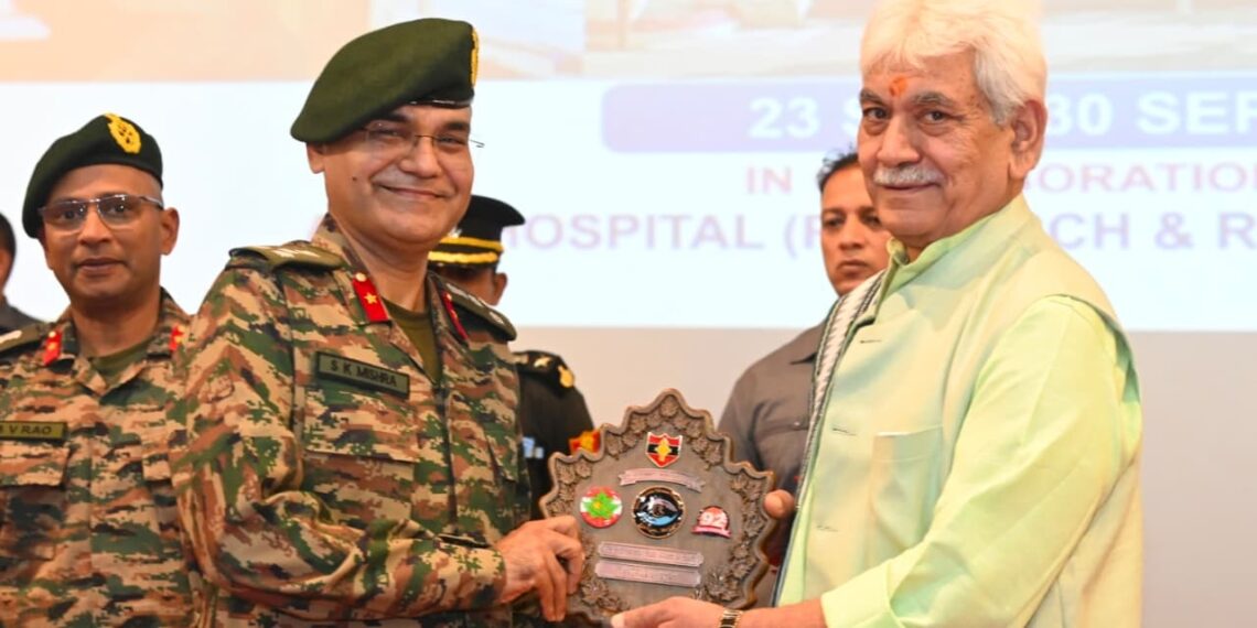 Operation Drishti is a living embodiment of service, compassion, courage, and resolve: LG Sinha