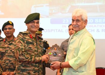 Operation Drishti is a living embodiment of service, compassion, courage, and resolve: LG Sinha