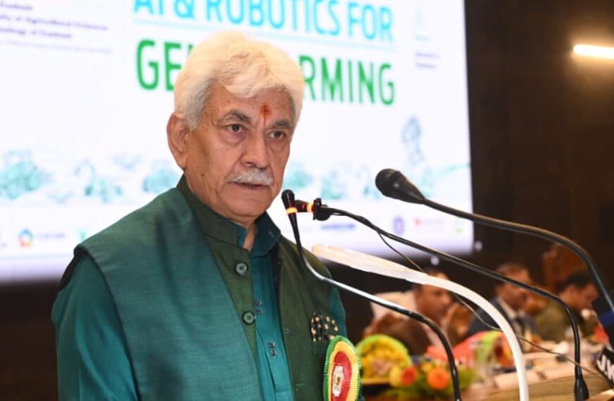 LG Sinha calls for empowering women innovators & ensuring their leadership in agricultural technology