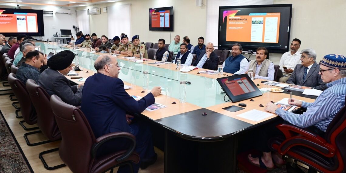CM Omar Abdullah reviews preparations for Kashmir Marathon