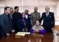 CM Omar Abdullah visits newly inducted Cabinet colleagues at Civil Secretariat