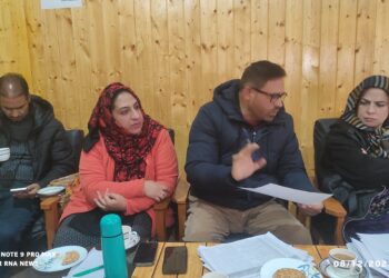 *DDC Chairperson Safina Baig Reviews Five-Year Performance, Holds Comprehensive Meeting with All Department Heads at Wagoora*