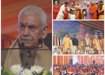 *Lieutenant Governor attends Idol Installation Ceremony of Swami Satyamitranand Giri Ji Maharaj at Haridwar*