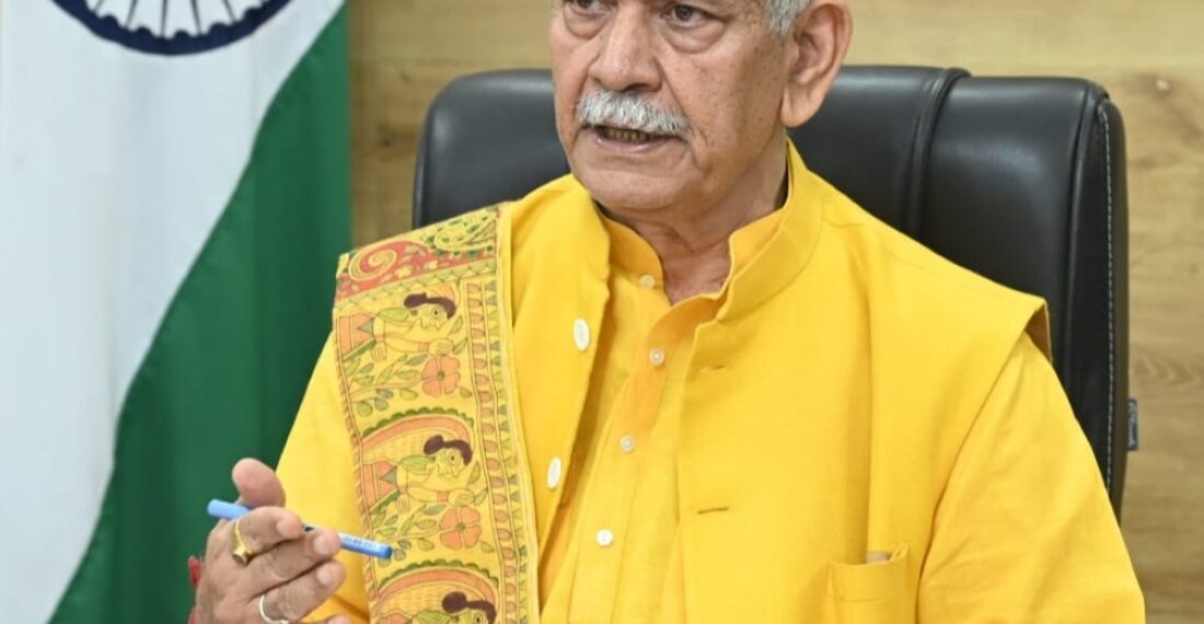 LG Sinha reviews preparedness for 100-Day intensive campaign under ‘Nasha Mukt Jammu Kashmir Abhiyaan’