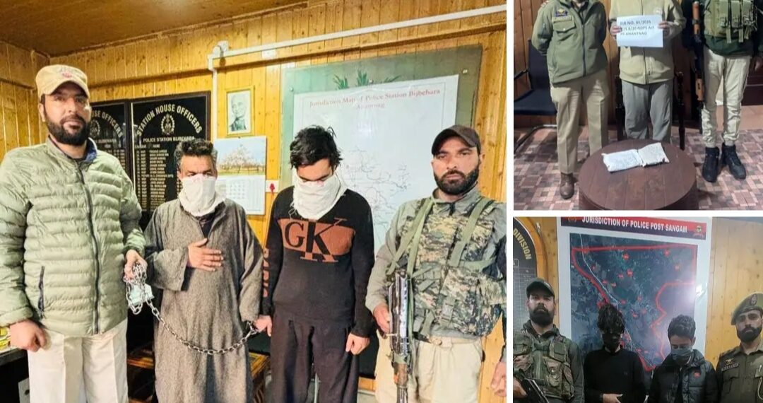Police bust drug racket; Five peddlers arrested in Anantnag