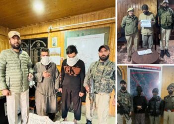 Police bust drug racket; Five peddlers arrested in Anantnag 