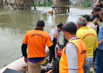 Uttar Pradesh Youth’s body retrieved from Jhelum in Srinagar after 5 days