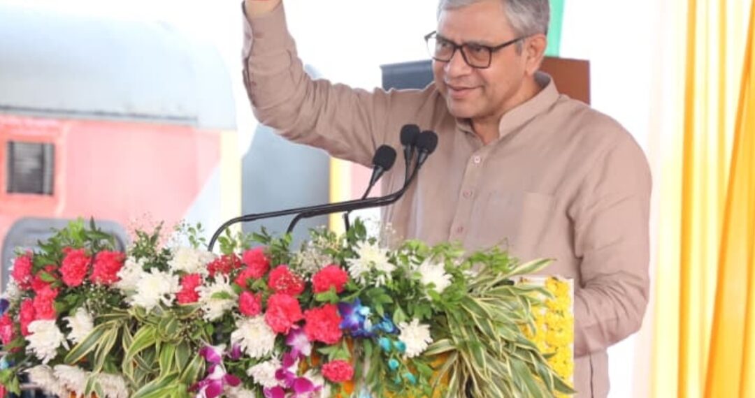 “Railway Line doubling between Qazigund & Baramulla underway to augment Capacity”: Vaishnaw