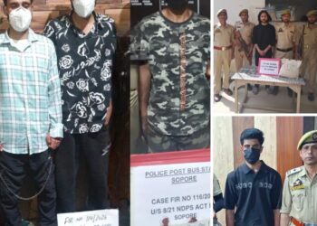 Police arrest 07 Drug Peddlers across Kashmir
