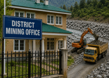DMO Ganderbal Attached After CM Visit; Illegal Mining Complaints Surface