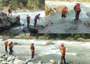 Search Resumes for Srinagar Man Who Drowned While Saving Son in Pahalgam